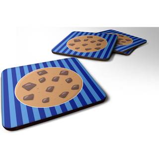 """" Caroline's Treasures Cookie Monster Foam Coaster Set på 4 3,5 multicolor """"