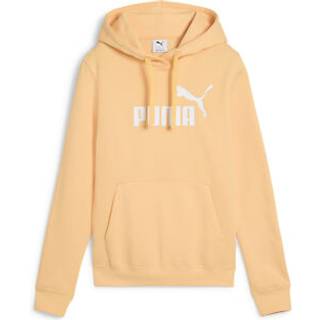 Women&#39;s Puma ESS No. 1 Logo Hoodie, Orange, Size S, Clothing - Almost Apricot - S