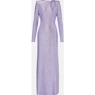 Oscar de la Renta LamÃ© gown - purple - XXXS