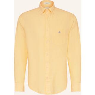 GANT Herre Regular fit skjorte af bomuld og hør (XXXL)