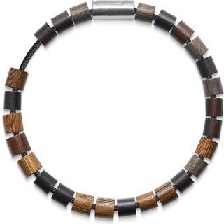 Black Sun SPECIAL K, SAMOA sort nylon og tilhørende perler m. sølvlås