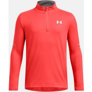Under Armour Tech™ Utility Boys' ¼ Zip Fire / Castlerock / White YSM (127 - 137 cm)