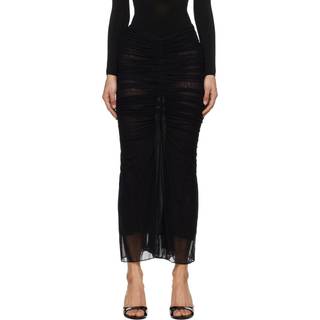 Mugler Pierced capri pants - black - XS