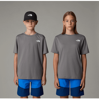 The North Face The North Face Grey Chrome Teen Never Stop Exploring 1/4 Zip Top