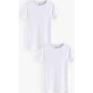 Next White Kind to Skin T-Shirts 2 Pack (12mths-12yrs)