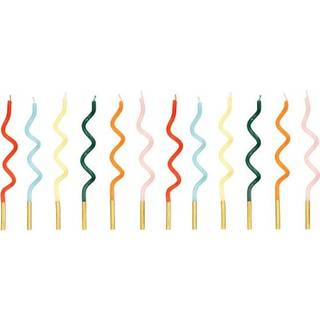 Lange snoede kagelys, multi