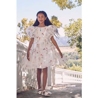 Baker by Ted Baker Baker by Ted Baker Floral Burnout Frill Tier Dress - 140cm (10 Years)