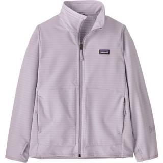 Patagonia Kid's R1 Techface Jacket Softshelljakke Børn størrelse XS farve lilla
