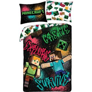 Minecraft Duvet Set Ver. 4 140 x 200 cm / 70 x 90 cm