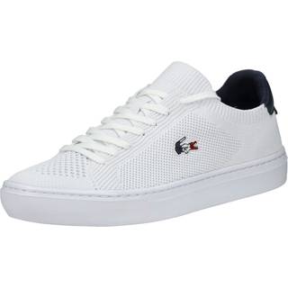 LACOSTE Herren Sneaker weiß Textil & Canvas