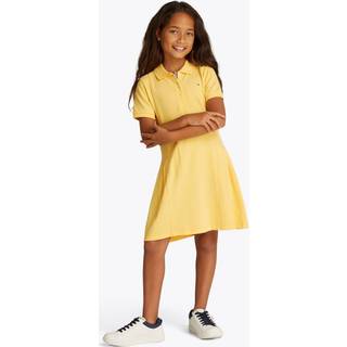 Pleated Polo Dress
