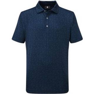FootJoy Polo malet blomster Lisle, navy