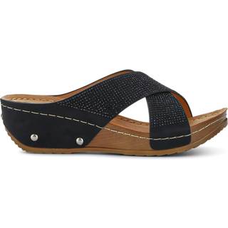 Pavers Pavers Black Chunky Sole Mules
