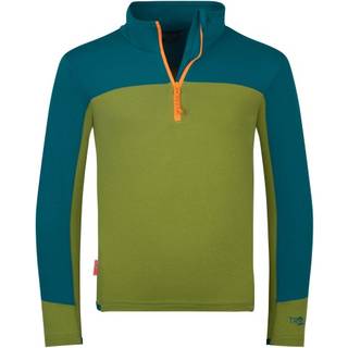 Trollkids Kid's Steinkjer Shirt Funktionsshirt Børn størrelse 110 farve olivengrøn