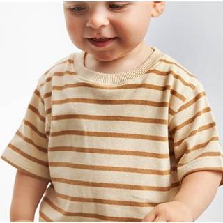 The New Siblings Nat T-shirt Indian Tan Stribet