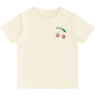 The New Siblings GOTS Orilla Tee White Swan 98 cm  Hvid  98 cm  kvinde