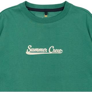 The New GOTS Ore Tee Bottle Green 5-6 Y  Grøn  5-6 år  mand