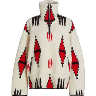 Abrigo Marner - Mujer - Ecru And Red - Talla 40 - Marant Étoile