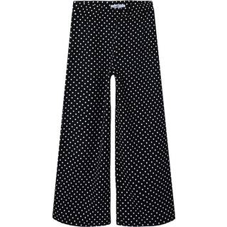 Name It Bukser Sort Med Hvide Prikker - Str. 10y 140cm