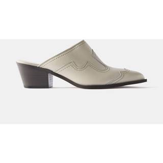 Mint Velvet Western Mule Heelseu37
