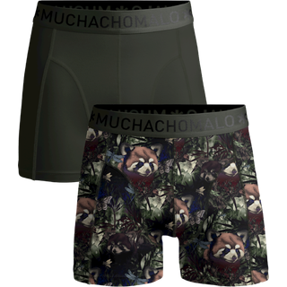 Jongens 2-pack Boxershorts Print/Effen