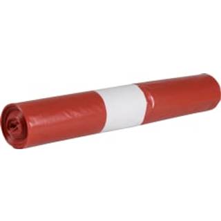 Sækko-Boy affaldssække 120 liter LDPE/recycle 58x103cm 55my rød