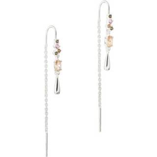 BLUSH TENNIS EARTHREAD | SILVER