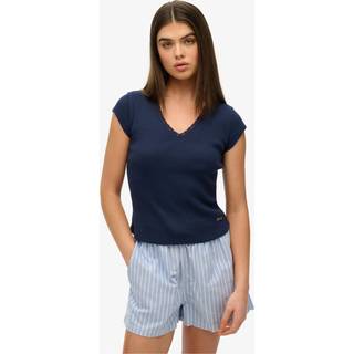 Superdry 100% bomuld Essential firkantet hals kortærmet T-shirtEU 40 (UK 12)