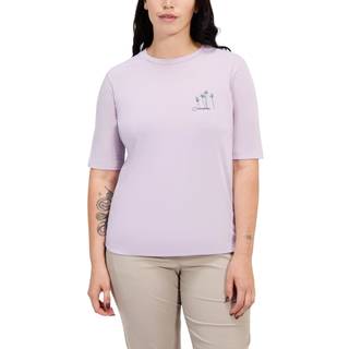 Women's Coneflower Short Sleeve Tee - Purple