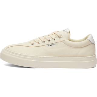 Stepney Workers Club Dellow 02 Cupsole Canvas Sneaker Ecru Raw