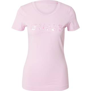 Guess Pailletter Kortærmet Logo T-shirtsmall