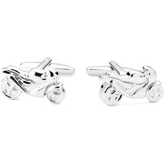 Novelle | Sølvfarvede Motorcykel Manchetknapper