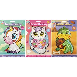 Diamond painting A5 xl sten [Levering: 1-2 dage]