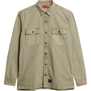 Superdry Military Langærmet 100% Bomuld SkjorterXX-Large