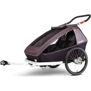 Croozer Kid Vaaya 2 Blossom Red - 2-Sæders Cykelanhænger til Børn