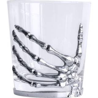 Gothic Heritage Skeletthand Whiskey Glas 300ml