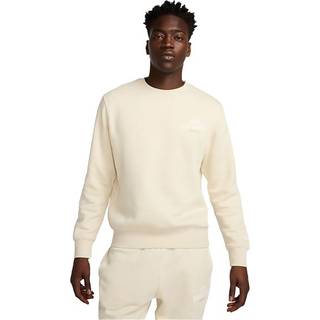 Nike Nike Light Khaki Sportswear Club Fleece Crew Sweatshirt