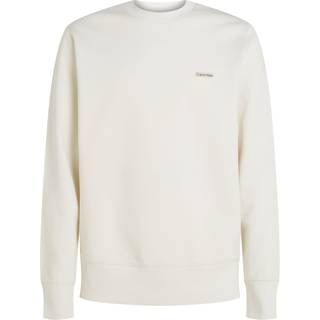 Calvin Klein - Label Crew Neck - Sweatshirts og trøjer til herre - Tofu - S