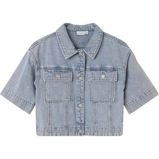 Kortærmet Denimskjorte