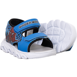 Marvel Marvel Spider Man Børne Sandaler m. blink - Kobolt/Sort - 29