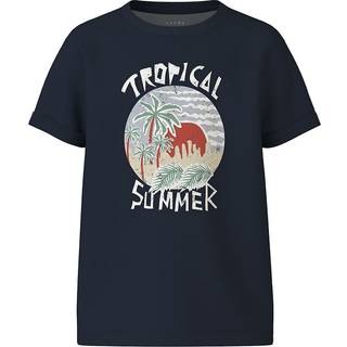 NAME IT T-shirt Vux Navy Blazer Tropical Summer