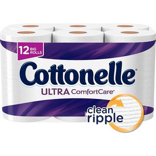 Cottonelle Ultra Comfortcare Big Roll toiletpapir Badv?v 12 toiletpapirruller