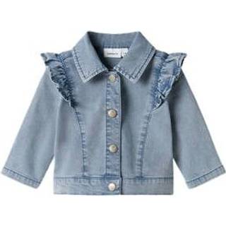 Langærmet Denimjakke