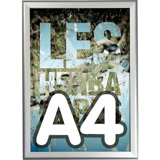 Twin Light snapframe A4 med 32mm aluminiumramme