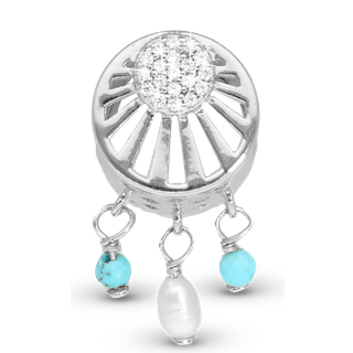 Christina Jewelry Ocean Sunset sølvcharm til sølvarmbånd på 4 mm