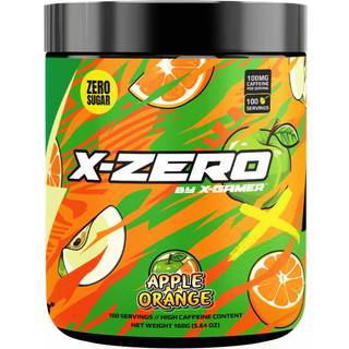 X-Gamer X-Zero Apple Orange - 100 Portioner