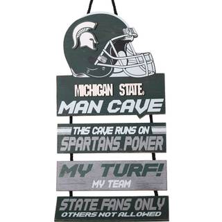 Foco Michigan State Spartans NCAA 2018 Helmet Mancave Sign