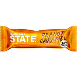 Proteinbar m. peanuts og karamelsmag (På lager i varehus)