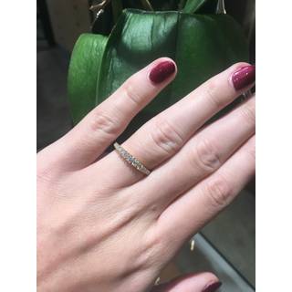 14 Karat Guld Ring fra Smykkekæden med Brillanter 0,32 Carat TW/SI