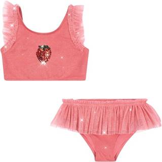 Konges Sløjd Konges Sløjd Pink Frill Fruit Print Bikini Set